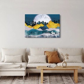 Obraz - Polárna krajina (90x60 cm)