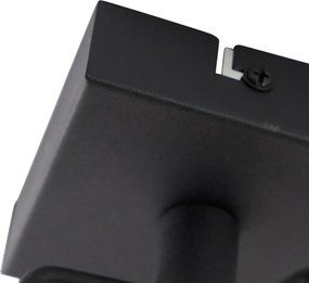 Inteligentné bodové svetlo čierne vrátane Wifi GU10 - Suplux