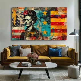 Obraz Frida Kahlo - Kultúrny odkaz | 100% originál domaľovaný akrylom