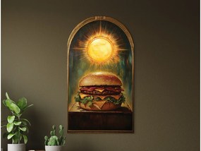 drevko |  Obraz na stenu Slávny hamburger  70 x 40 cm