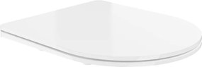 Mexen doska s pomalým zatváraním slim, duroplast, biela lesk - 39030100