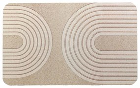 Svetlohnedá kúpeľňová predložka 50x80 cm Adriel – douceur d'intérieur