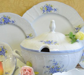 Thun obedová súprava  Bernadotte nezábudka 26-dielná