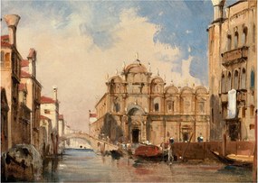 Obraz - Jules-Romain Joyant, The Scuola di San Marco, Venice, reprodukcia (70x50 cm)