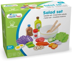 Drevená súprava - vyrob si vlastný šalát