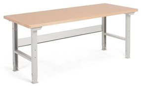 Dielenský stôl ROBUST, 2000x800 mm, vytvrdená doska, nosnosť 300 kg