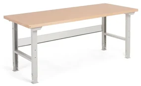 Dielenský stôl ROBUST, 2000x800 mm, vytvrdená doska, nosnosť 300 kg