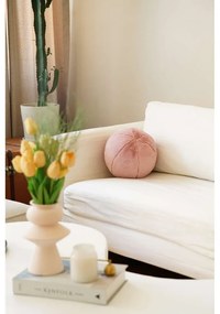 Dekoračný vankúš z mikroplyšu ø 25 cm Top – Mioli Decor