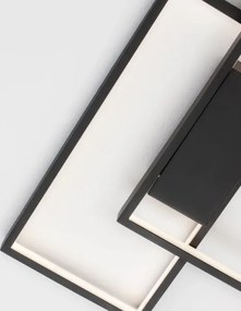 Stropné svietidlo LED so stmievaním Porto 45 čierne