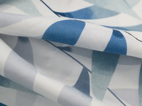 Obliečky z mikrovlákna KOVENDI modro-biele Rozmer obliečky: 70 x 90 cm | 140 x 200 cm