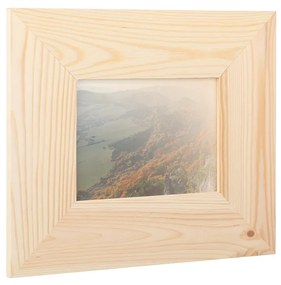 ČistéDrevo Drevený fotorámik na stenu 29,5 x 25 cm