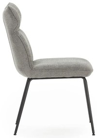 Sivé jedálenské stoličky v súprave 2 ks Dara – Marckeric