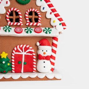 LED domček LIZZY perníkový 713798