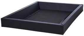 Penový rám na vodnú posteľ 160 x 200 cm Saphir (čierna) . Vlastná spoľahlivá doprava až k Vám domov. 1075918