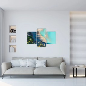 Obraz - Pohľad na jazero (90x60 cm)