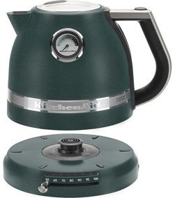 Rýchlovarná kanvica KitchenAid Artisan 1,5 l zelená, 5KEK1522EPP