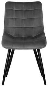 Súprava jedálenských stoličiek CT-384 GREY4, 4 ks