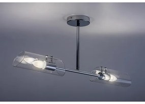 Rabalux 75030 - Kúpeľňový luster na tyči TEODORO 2xE14/12W/230V IP44 chróm