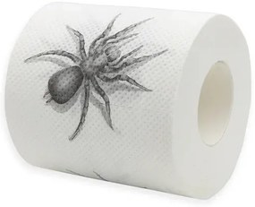 Toaletný papier s motívom pavúka