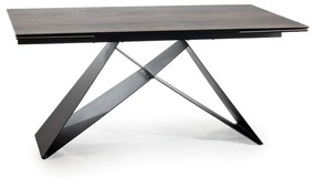Jedálenský stôl Westin II 160 x 90 cm, tmavo hnedá