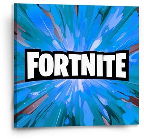 Sablio Obraz FORTNITE modrá - 50x50 cm