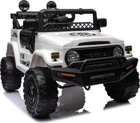LEAN CARS Toyota FJ White 4x4 batérie auto