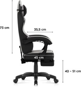 Herná stolička Force 3.7 Grey