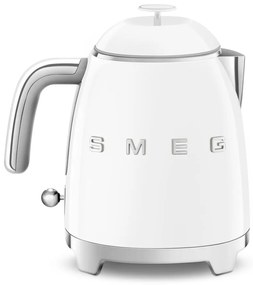 Biela rýchlovarná kanvica z nehrdzavejúcej ocele 800 ml Retro Style – SMEG