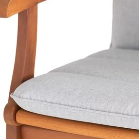 Vankúš na záhradnú stoličku ALBA popol