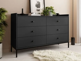 Komoda Tuzzirt 6SZ, Farby: biela