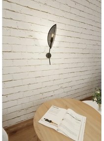 Nástenné svietidlo LOTUS 1xE14/10W/230V čierna/zlatá