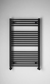 Aqualine Aqualine, DIRECT vykurovacie teleso s bočným pripojením 600x960 mm, čierna matná, ILR96B