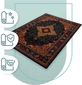 Koberec Dywilan Superior Super Piena tmavomodrý