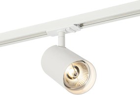 Moderný bodový reflektor biely pre 1-fázový koľajnicový systém 70 mm - Iconic Jeana Luxe