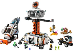 LEGO Vesmírna základňa a štartovacia plošina pre raketu