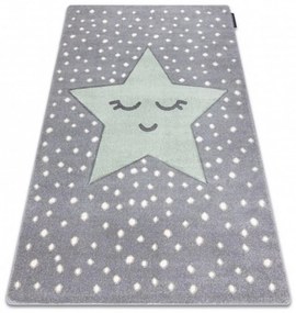 Detský kusový koberec Hviezda šedý 180x270cm