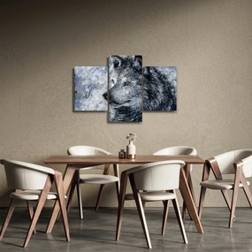 Obraz - Kreslený vlk (90x60 cm)