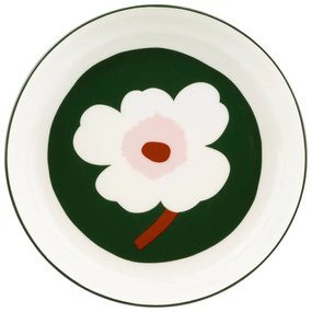 Tanier Oiva Unikko 20,5cm, zeleno-ružový