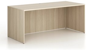 Kancelársky písací stôl FRAME, 180x80 cm, dub prírodný