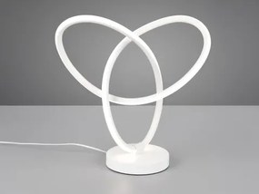 Stolová lampa LED Lando, biela%