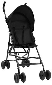 Detská kárička antracitová a čierna oceľ