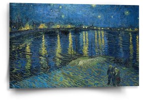 Sablio Obraz Hviezdna noc nad Rhônou - Vincent van Gogh - 60x40 cm