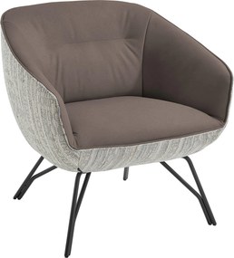 XXXLutz KOKTAILOVÉ KRESLO, textil, koža, fango Joop! - Kreslá - 000297074312