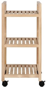 Kúpeľňový regál v prírodnej farbe 35x72 cm Acina – Wenko