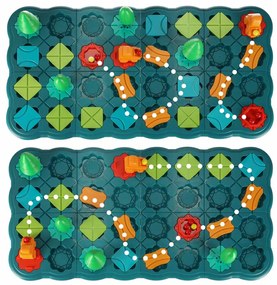 Puzzle stolová hra bludisko prekážková dráha 56 el.