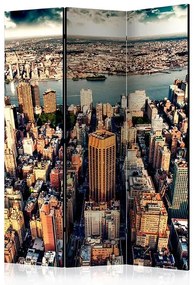 Paraván - Bird's Eye View of New York [Room Dividers]