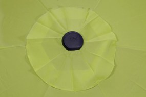 Derby Basic Lift NEO 3 m – kvalitná hliníkový slnečník s kľukou zelená (kód farby 834)