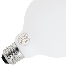 Sada 5 ks E27 3-stupňová stmievateľná LED lampa G95 matné sklo 5W 550 lm 2700K