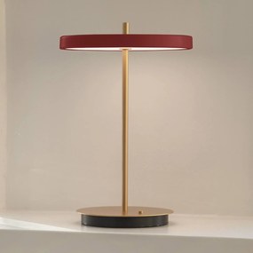 UMAGE Asteria Move stolová LED lampa, červená