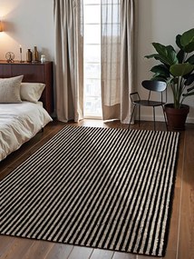 Koberec Elle Decoration Harvest Ebony Ivory Black